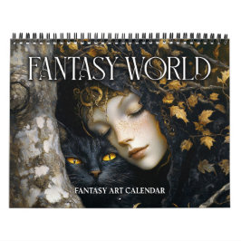 2026 Fantasy World Fantasy Art Kalender