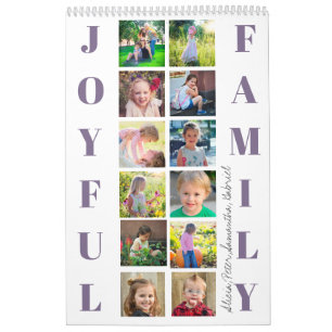 2026 Foto Collage Family erstellen Sie einfach Ihr Kalender