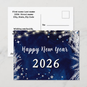 2026, Frohes neues Jahr! Postkarte