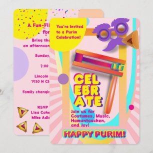 2026 Frohes Purim-Fest für alle Altersgruppen Einladung