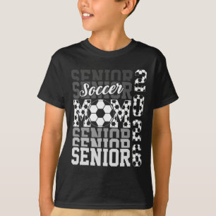 2026 Fußball Senior Mom Absolventen Matching-Famil T-Shirt