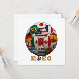 2026 Fußball-Weltmeisterschaft USA-Flagge