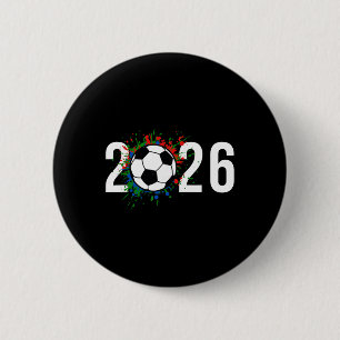 2026 Fußballspiel Jahr Spieler Trainer Fans  Button