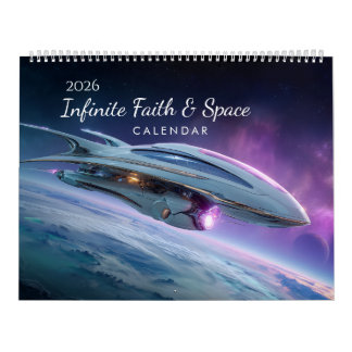2026 Glaube Bibelvers Raum Wandkalender