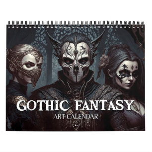 2026 Gotische Fantasy Art Kalender