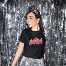 2026 Graffiti Style Color Splash New Year