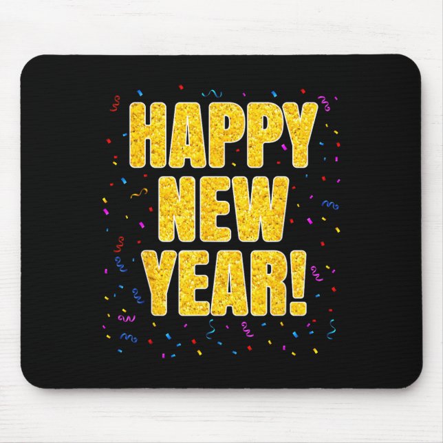 2026 Happy New Year Family Matching New Year Party Mousepad (Vorne)