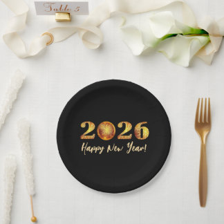 2026 Happy New Year Pappteller