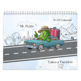 2026 Herr Pickle macht Urlaub Kalender