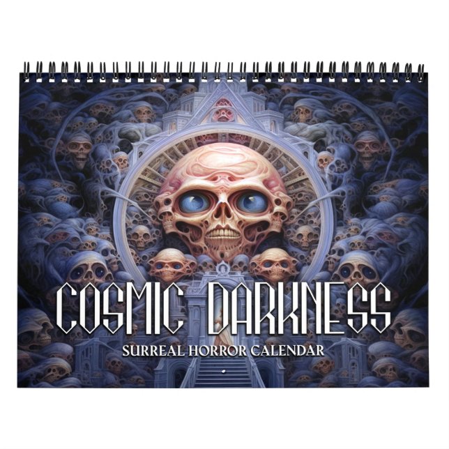 2026 Horror-Kalender für kosmische Dunkelheit Kalender (Titelbild)