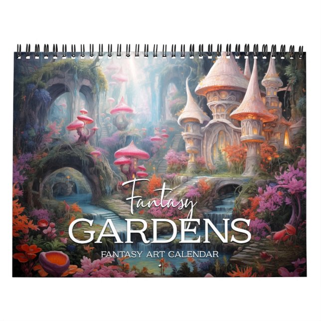 2026 Imaginaire Gardens 2 Calendrier (Protection)