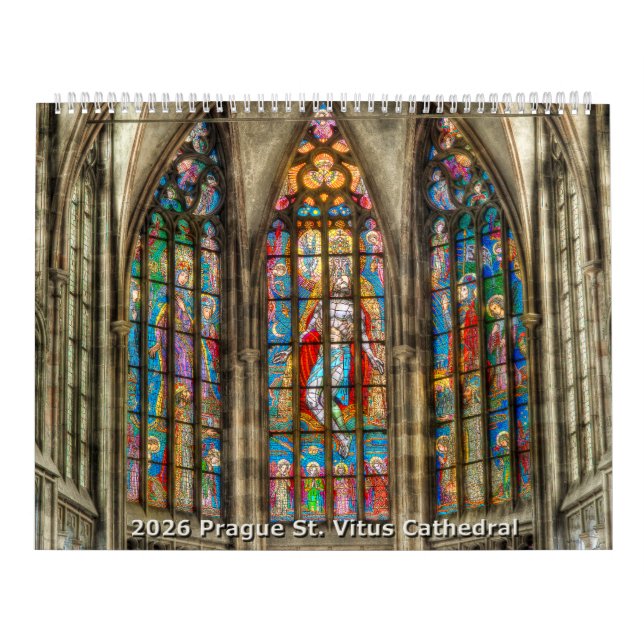 2026 Interior of St.Vitus Cathedral Calendar Kalender (Titelbild)