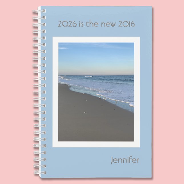 2026 is the new 2016 Beach Hardcover Journal Notizbuch (Von Creator hochgeladen)