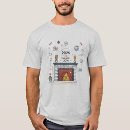 2026 Is The New 2016 Digital Culture Vector T-Shirt