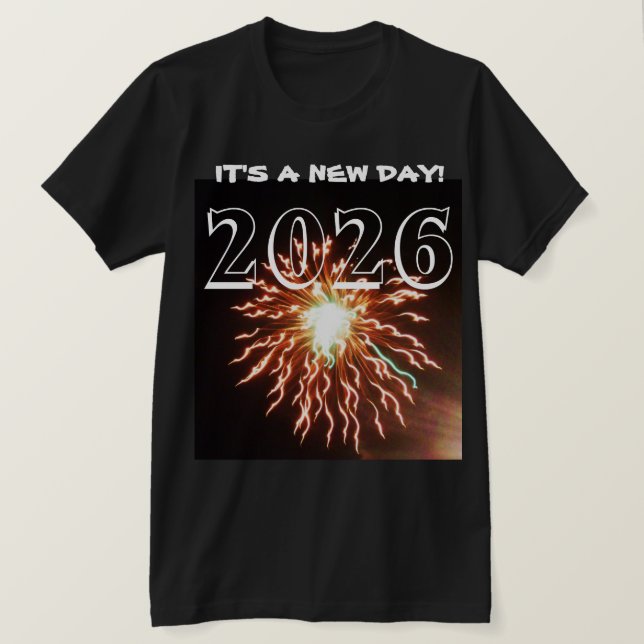 2026 IT'S A NEW DAY! tee (Design vorne)
