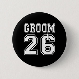 2026 Junggesellen Abschiedsparty Passende Hochzeit Button