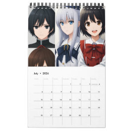 2026 Kalender (Bilder erstellt von Grok)