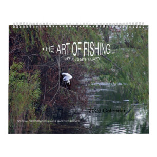 2026 Kalender: Die Kunst des Fischens von A.Grate  Kalender