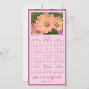2026 Kalender Feiertagskarte