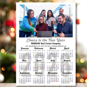 2026 Kalender Foto Minimalistisch Magnetic Magnetkarte