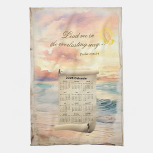 2026 Kalender Handtuch Inspirierender Psalm 139