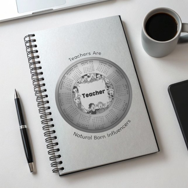 2026 Kalender Lehrer Sind Natürlich Geborene Influ Planer (Von Creator hochgeladen)