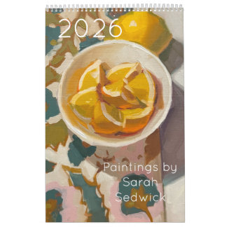 2026: Kalender mit Gemälden von Sarah Sedwick
