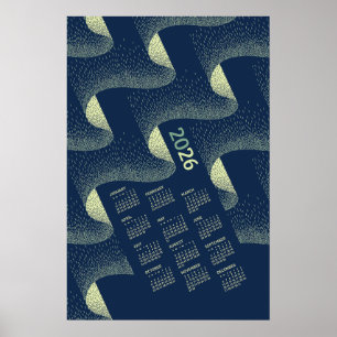 2026 Kalenderposter Aurora Borealis Poster