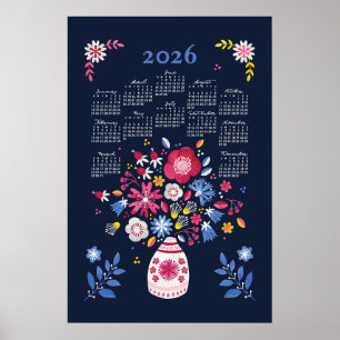 2026 Kalenderposter Volks Bouquet Poster