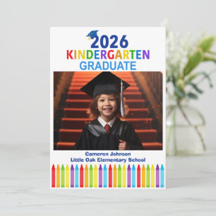 2026 Kindergarten benutzerdefinierte Kinderfoto-Ab Ankündigung
