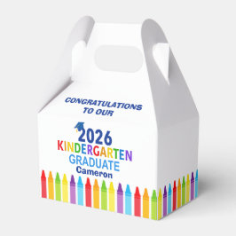 2026 Kindergarten Graduation Party Custom Graduate Geschenkschachtel
