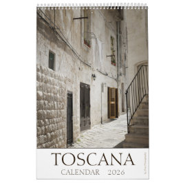 2026 Kunstfotografie der Toskana Kalender