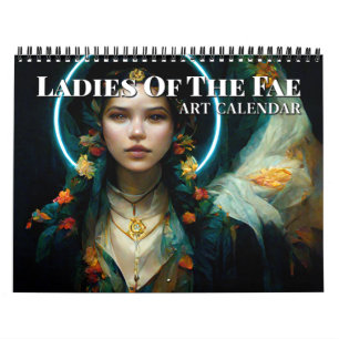 2026 Ladys of the Fee 2 Fantasy Art Calendar Kalender