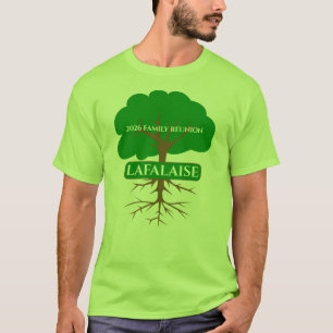 2026 LAFALAISE FAMILY Klassentreffen T-Shirt Grün