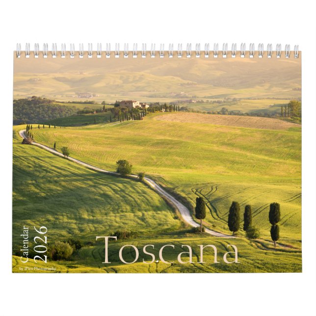 2026 Landschaftsfotografie in der Toskana Kalender (Titelbild)