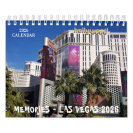 2026 Las Vegas Junggeselinnen-Abschied Keepake Fot Kalender