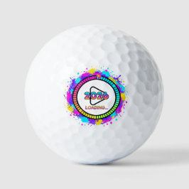 2026 Loading Progress Bar Sticker Golfball