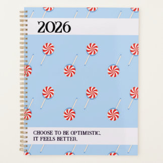 2026 Lollipop Pattern Spiral Planner Planer