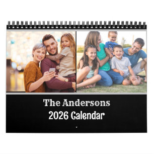 2026 Moderne Kreieren Sie Ihre eigene Familie Kalender