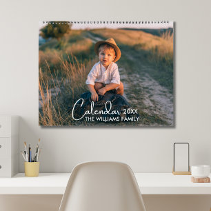 2026 Modernes Foto für Ihre Familie Kalender