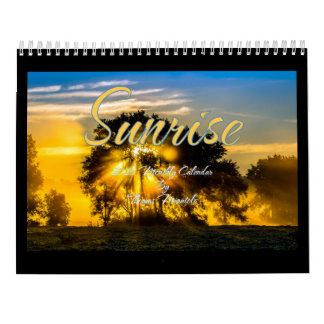 2026 Monatlicher Sonnenaufgangskalender von Thomas Kalender