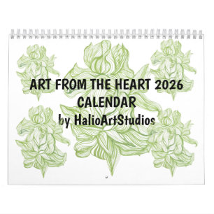 2026 Monatskalender für die Wand Kalender