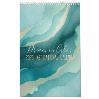 2026 Motivierend Anführungszeichen auf Inspiration Kalender