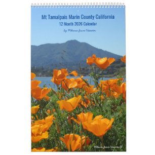 2026 Mt Tamalpais Kalifornien Kalender II 1 Seite