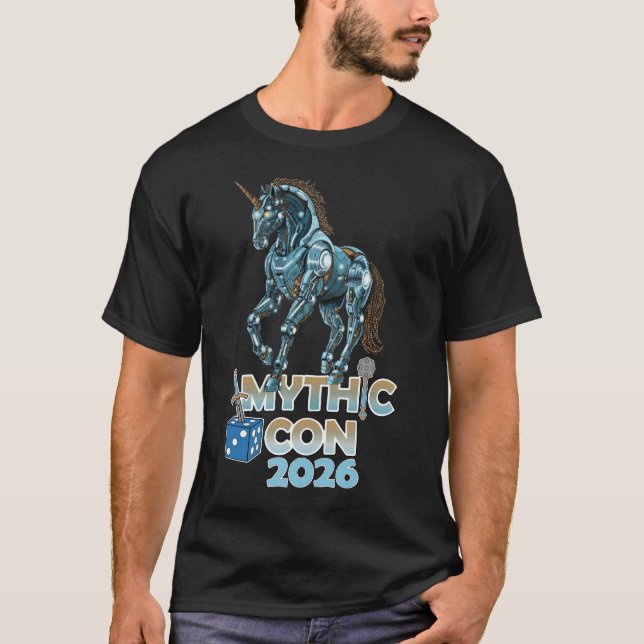 2026 Mythic Con Shirt (Vorderseite)