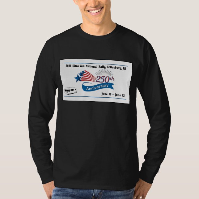2026 National Rally long sleeve t-shirt (Vorderseite)
