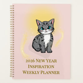 2026 New Year Inspiration Weekly Planner Planer