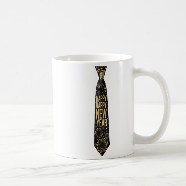 2026 New Year's Party Funny Fireworks Party New Ye Kaffeetasse (Rechts)