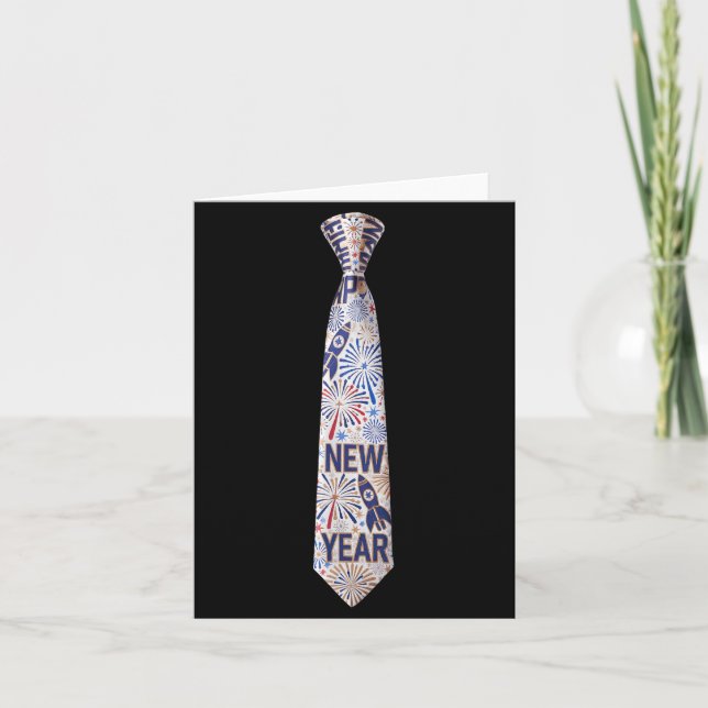2026 New Year's Party Funny Fireworks Party New Ye Karte (Vorderseite)