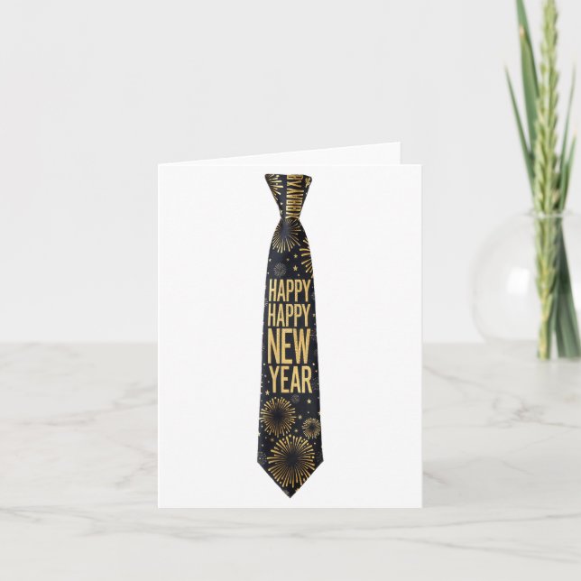 2026 New Year's Party Funny Fireworks Party New Ye Karte (Vorderseite)